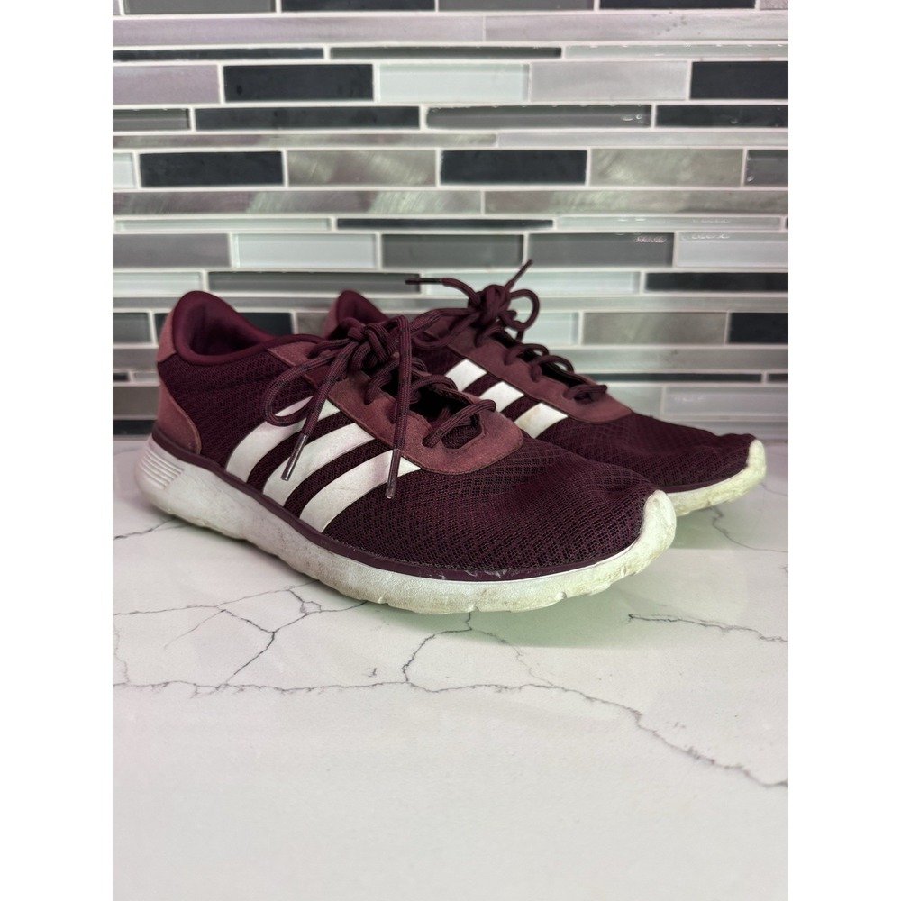 Adidas Red/ Maroon Lite Racer Women's Size 8.5 Pre-owned